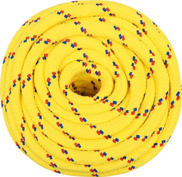 vidaXL Σχοινί ιστιοπλοΐας, κίτρινο, 18 mm, 25 m, πολυπροπυλένιο