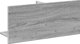 vidaXL Ράφι τοίχου, 70x16,5x30 cm, γκρι δρυς sonoma