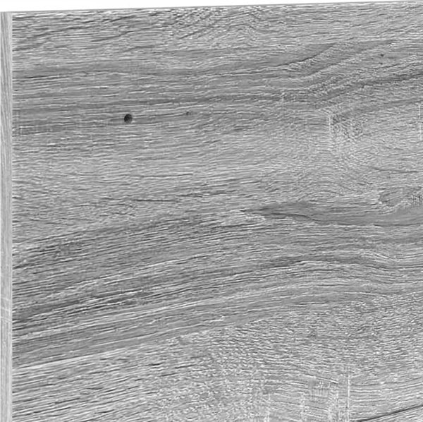 vidaXL Ράφι τοίχου, 70x16,5x30 cm, γκρι δρυς sonoma