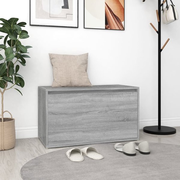 vidaXL Laviko για διάδρομο, 80x40x45 cm, γκρι δρυς σονόμα