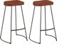 vidaXL Σκαμπό Μπαρ Gavin, 2 τεμ., 50x40x78 εκ., από συμπαγές ξύλο μάνγκο