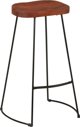 vidaXL Σκαμπό Μπαρ Gavin, 2 τεμ., 50x40x78 εκ., από συμπαγές ξύλο μάνγκο