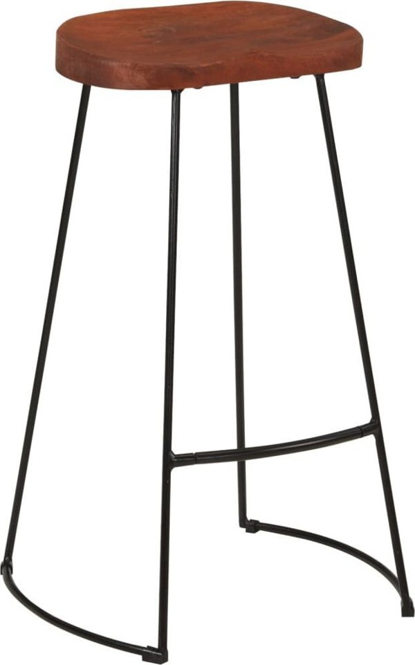 vidaXL Σκαμπό Μπαρ Gavin, 2 τεμ., 50x40x78 εκ., από συμπαγές ξύλο μάνγκο