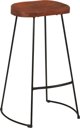 vidaXL Σκαμπό Μπαρ Gavin, 2 τεμ., 50x40x78 εκ., από συμπαγές ξύλο μάνγκο
