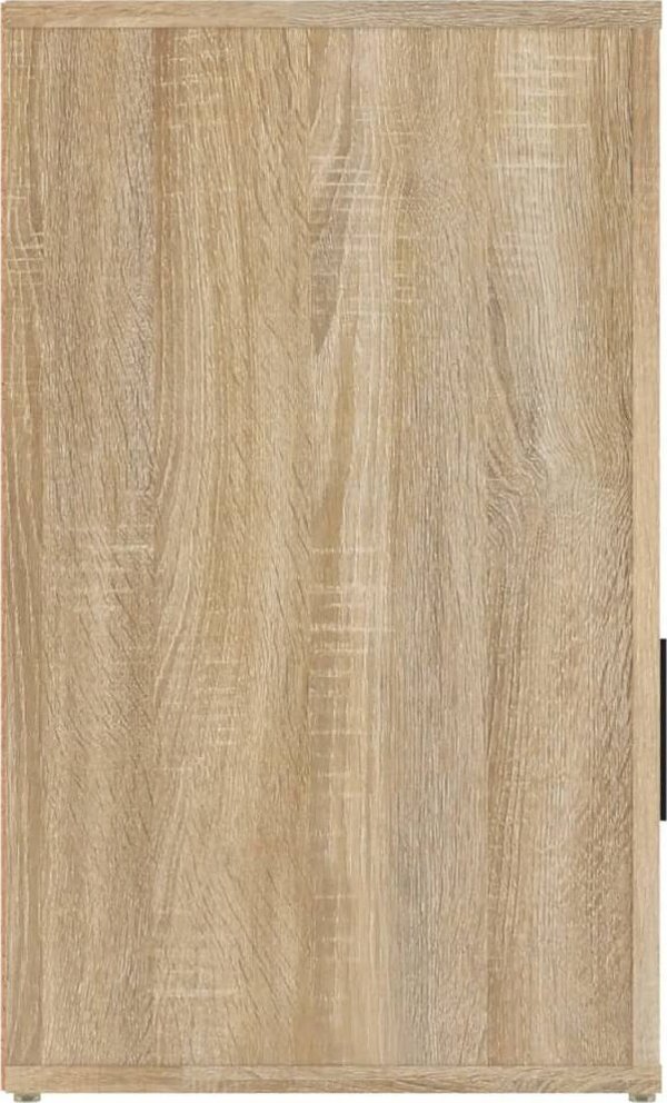 vidaXL Szafka nocna, dab sonoma, 50x36x60 cm, material drewnopochodny