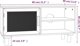 vidaXL vidaXL Stolik pod TV, czarny, 80x30x40 cm, drewno sosnowe i rattan