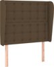vidaXL Zaglowek uszak, skourobrado, 103x23x118/128 cm, tkanina