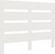 vidaXL Wezglowie lozka, biale, 90x3x80 cm, lite drewno sosnowe