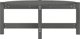 vidaXL vidaXL Stolik kawowy, szary, 87x48x35 cm, lite drewno sosnowe