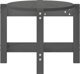 vidaXL vidaXL Stolik kawowy, szary, 87x48x35 cm, lite drewno sosnowe