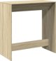 vidaXL Μπαρ τραπέζι Sonoma δρυς 102x50x103,5 εκ.