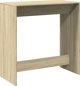 vidaXL Μπαρ τραπέζι Sonoma δρυς 102x50x103,5 εκ.