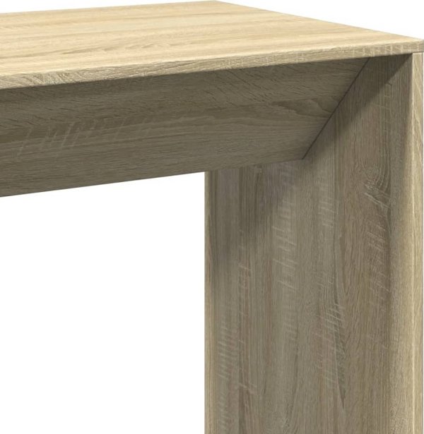 vidaXL Μπαρ τραπέζι Sonoma δρυς 102x50x103,5 εκ.