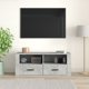 Κονσόλα TV της vidaXL σε σκούρο γκρι μπετόν 100x35x40 cm