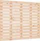vidaXL Προσκέφαλο κρεβατιού 81x3x91,5 cm από ξύλο πεύκου