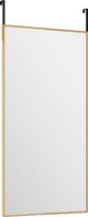 vidaXL Καθρέπτης για πόρτες, χρυσός, 30x60 εκ., γυαλί και αλουμίνιο