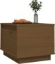 vidaXL Τραπέζι Καφέ, Μέλι Καφέ, 40x50x35 εκ., Μασίφ Πεύκο