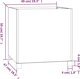 vidaXL Ζαρντινιέρες με Πόδια, Σετ 2, Γκρι, 49x47x50 cm, Χάλυβας Corten
