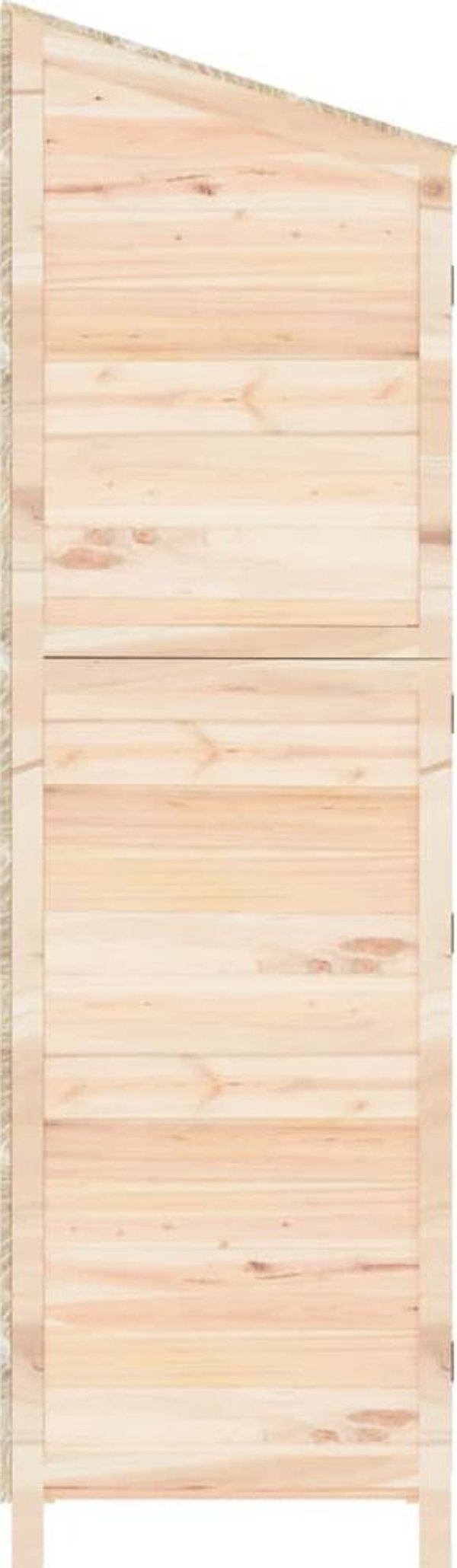 vidaXL Υπόστεγο κήπου, 55x52x174,5 cm, από μασίφ ξύλο ελάτου