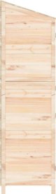 vidaXL Υπόστεγο κήπου, 55x52x174,5 cm, από μασίφ ξύλο ελάτου
