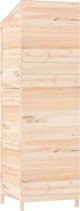 vidaXL Υπόστεγο κήπου, 55x52x174,5 cm, από μασίφ ξύλο ελάτου