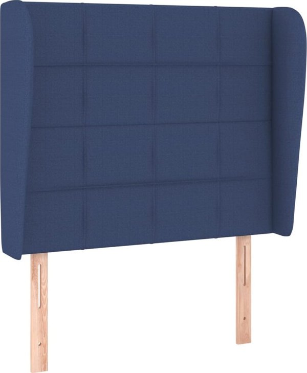 vidaXL Κεφαλάρι (uszak), μπλε, 93x23x118/128 εκ, ύφασμα