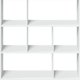 vidaXL Λευκή ραφιέρα διαχωριστικό, 102x29x103,5 cm, από σύνθετο ξύλο