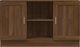 vidaXL Komoda καφέ δρυς, 120x30,5x70 cm, από ξυλώδες υλικό
