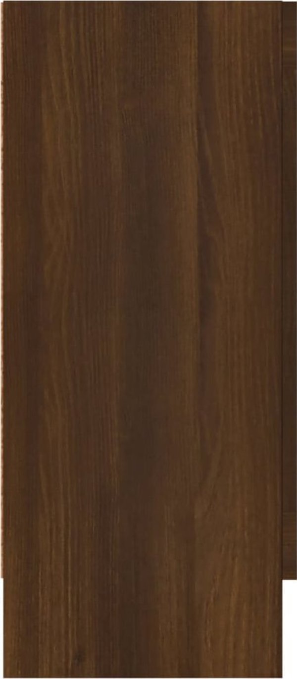 vidaXL Komoda καφέ δρυς, 120x30,5x70 cm, από ξυλώδες υλικό