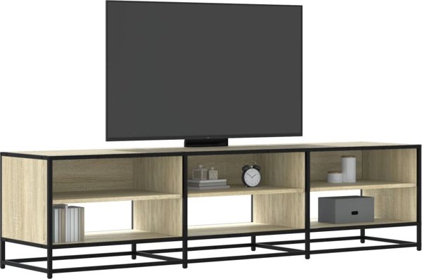 vidaXL Έπιπλο TV, Sonoma Δρυς, 180x40x46 εκ., ξυλοπαγίδα