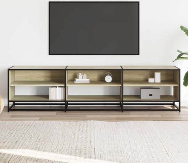 vidaXL Έπιπλο TV, Sonoma Δρυς, 180x40x46 εκ., ξυλοπαγίδα
