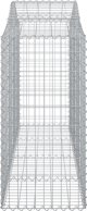 vidaXL Κασέτες γκαμπιόν, 6 τεμ, 200x50x120/140 εκ, γαλβανισμένο σίδερο