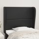 vidaXL Προστατευτικό Κεφαλής Uszak, Μαύρο, 93x23x118/128 εκ., Συνθετικό Δέρμα