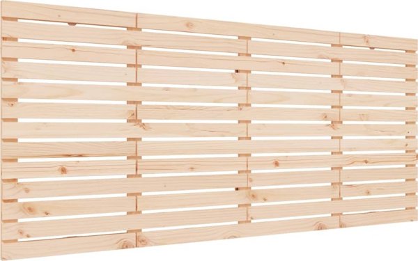 vidaXL Κεφαλάρι κρεβατιού, 166x3x91,5 cm, από μασίφ πεύκο