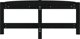 vidaXL vidaXL Stolik kawowy, czarny, 87x48x35 cm, lite drewno sosnowe