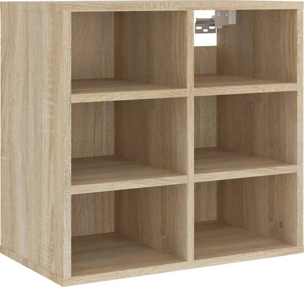 vidaXL Παπουτσοθήκη δρυς Sonoma 52,5x30x50 εκ.