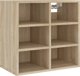 vidaXL Παπουτσοθήκη δρυς Sonoma 52,5x30x50 εκ.