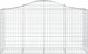 vidaXL Kosze gabionowe, 10 τεμ, 200x50x100/120 εκ, γαλβανισμένο σίδερο