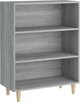 vidaXL Ντουλάπι γκρι ξύλο σονόμα 69,5 x 32,5 x 90 cm υλικό από ξύλο