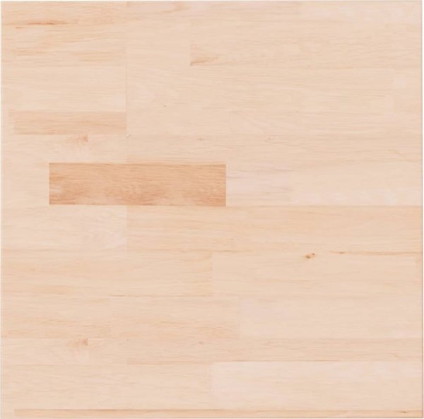 vidaXL Τετράγωνη επιφάνεια τραπεζιού, 40x40x1,5 cm, ακατέργαστο δρυς ξύλο