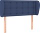 vidaXL Κεφαλάρι uszak, μπλε, 103x23x78/88 εκ, ύφασμα