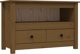 vidaXL Szafka pod TV, μπεζ καφέ, 79x35x52 cm, μασίφ πεύκο