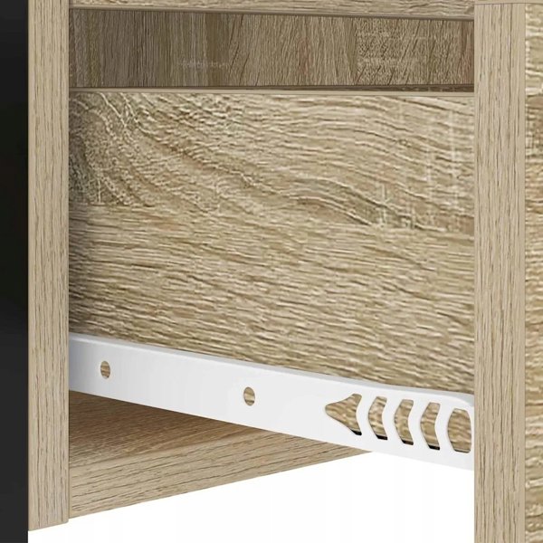 vidaXL Σετ 2 Κομοδίνα με Συρτάρι Sonoma Oak 40x31x60 cm