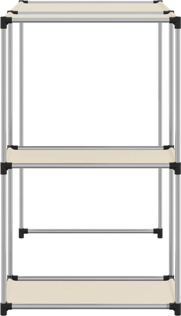 Ράφι πάνω από πλυντήριο vidaXL, κρεμ, 87x55x90,5 cm, σίδηρος