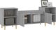 vidaXL Szafka pod telewizor, szary dab sonoma, 160x35x55 cm