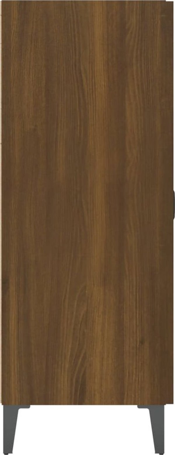 vidaXL Ντουλάπι από καφέ δρυς, 69,5x34x90 εκ, σύνθετο ξύλινο υλικό