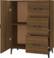 vidaXL Ντουλάπι από καφέ δρυς, 69,5x34x90 εκ, σύνθετο ξύλινο υλικό