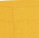 vidaXL υποπόδιο ανοιχτό κίτρινο 60x50x41 cm με υφασμάτινη ταπετσαρία