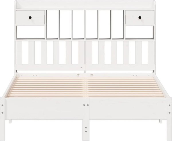 vidaXL Κρεβάτι με ράφι sosnowe 150x200 cm