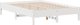 vidaXL Κρεβάτι με ράφι sosnowe 150x200 cm